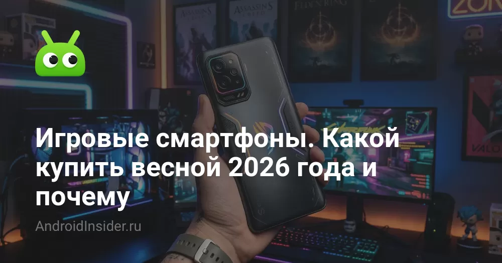 Игровые телефоны: какой купить весной 2026 года и почему