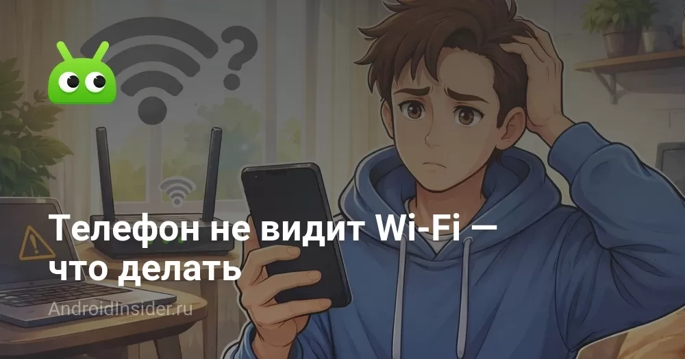 Телефон не видит Wi-Fi — что делать