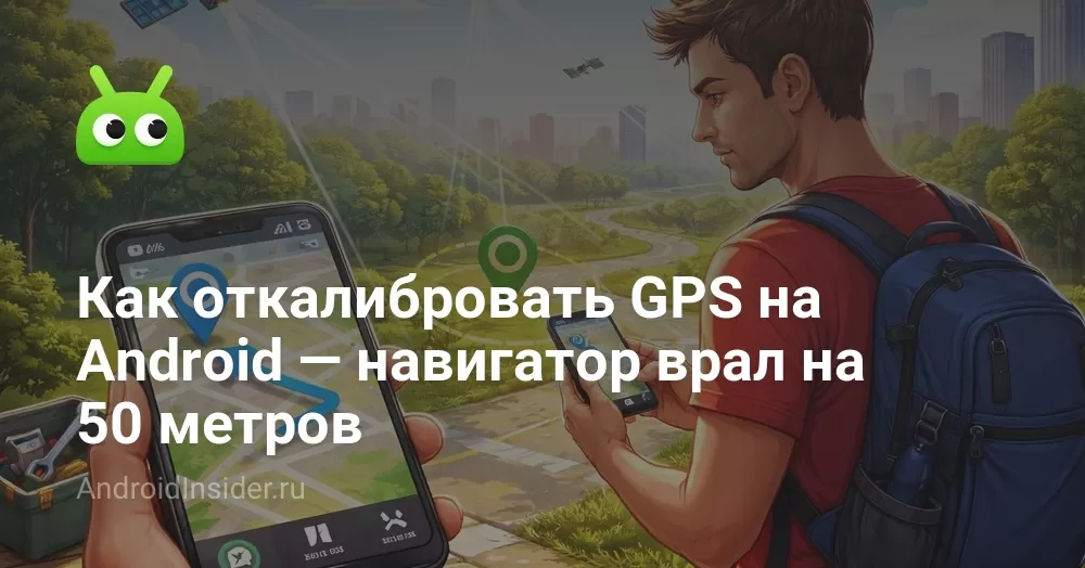 Как откалибровать GPS на Android — навигатор врал на 50 метров